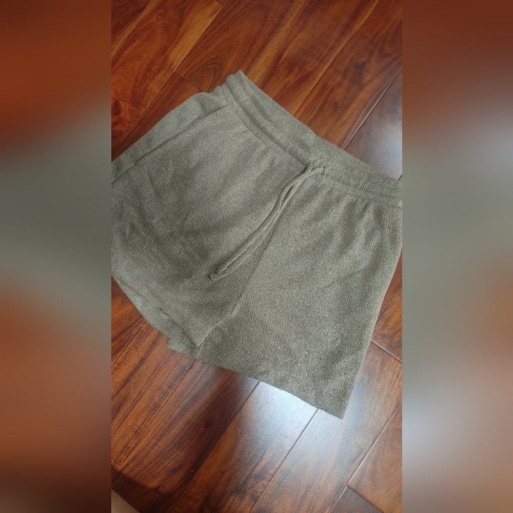 H&M Taupe Knit Shorts XS
